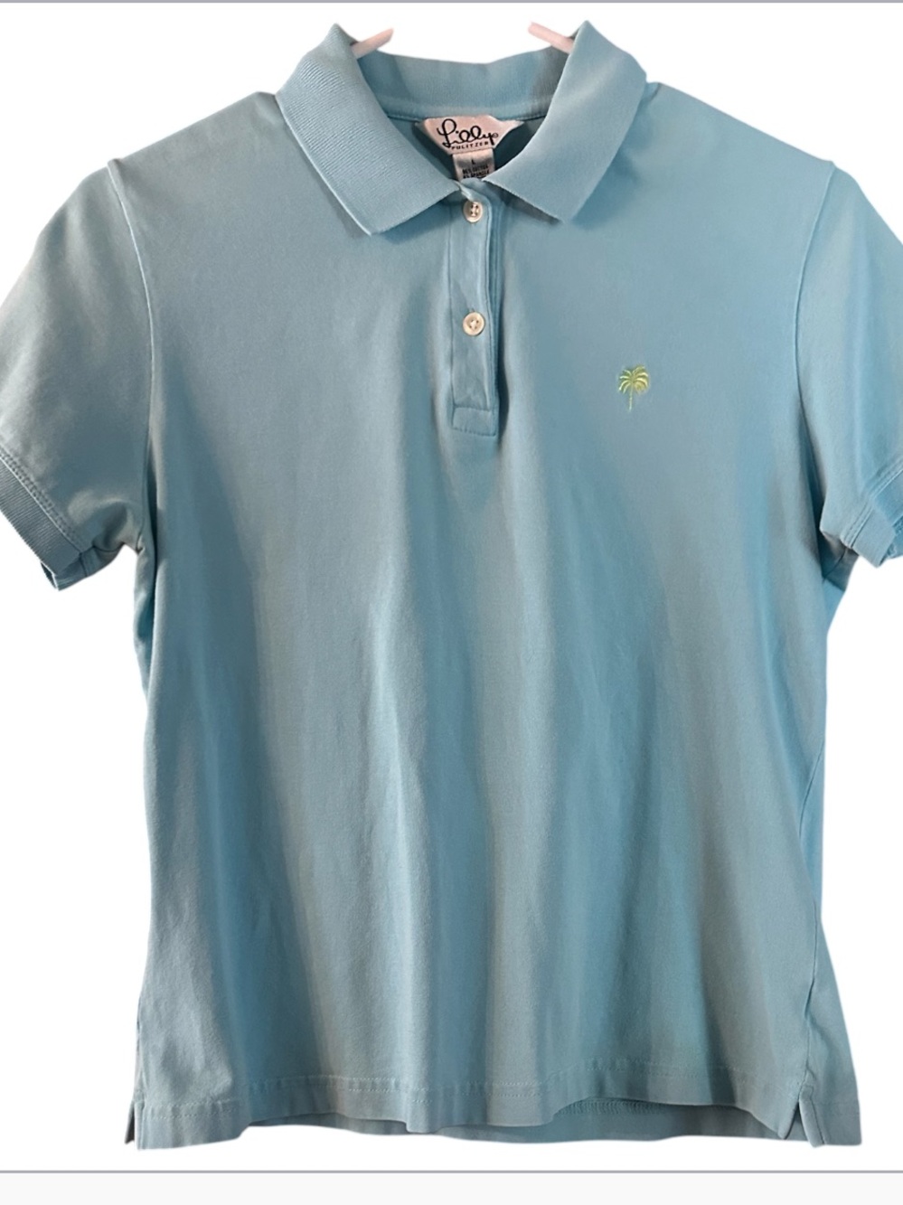 Lilly Pulitzer Light Blue Polo Shirt